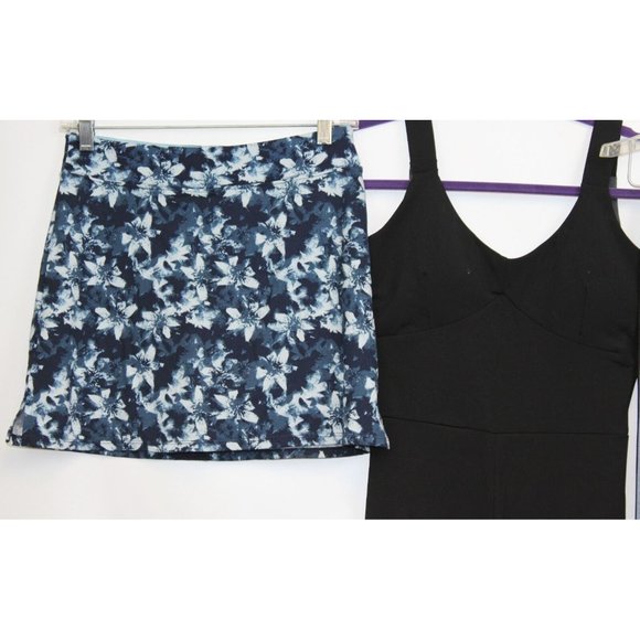 Athletic Workout Clothing sz XS-S Lot Skort Jumpsuit Track Pants Black and Blue - Picture 2 of 9